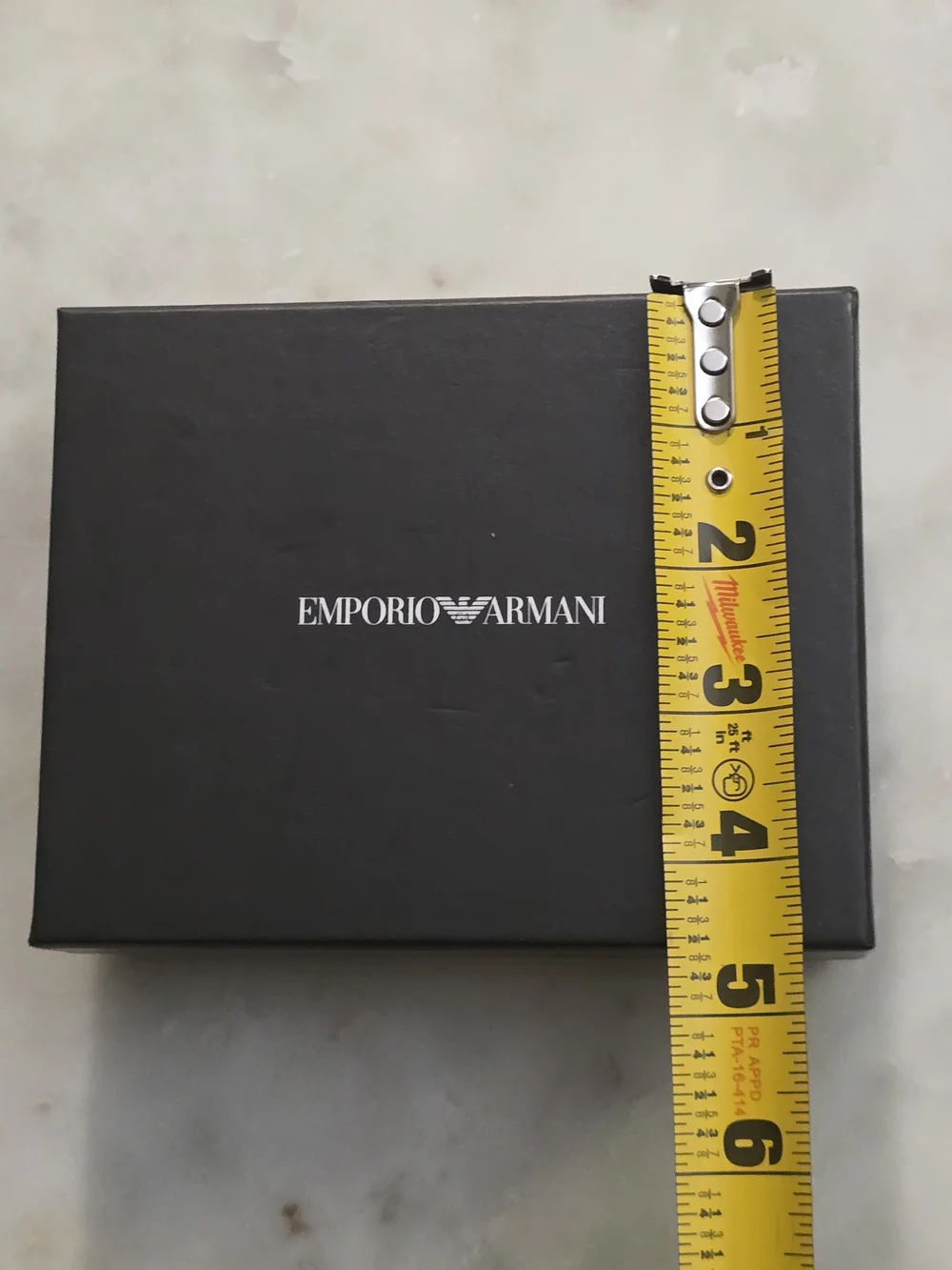 Emporio Armani Men's Black Accessories Gift Box-5.75